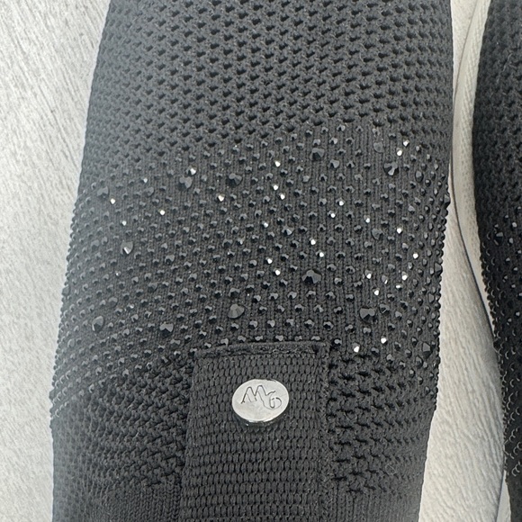 Nine West Black Knit Women's Sneakers - Picture 6 of 9